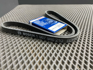 ремень приводной Volkswagen Caddy 3 поколение 2KA 2008, 1.9 л., BJB, дизель, микроавтобус, 038903137S, 1987946210