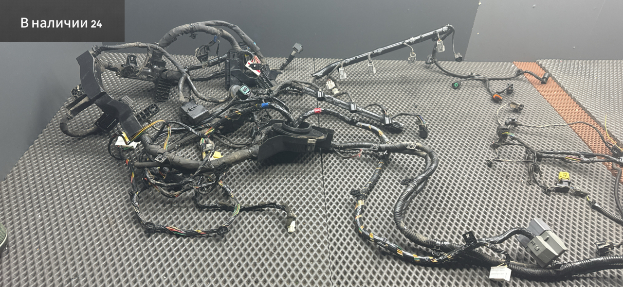 проводка двигателя Kia Cerato 2 поколение TD 2011, 2.0 л., G4KD, бензин, МКПП, ud - clear white, купе, передний привод, 913421M030 - фото №1