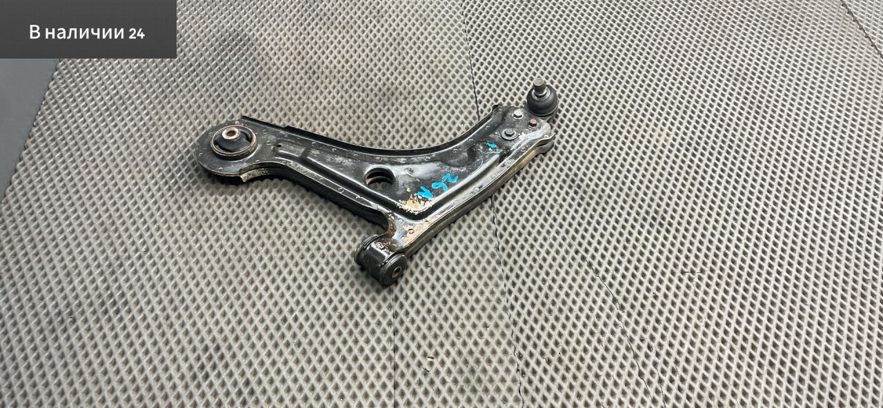 рычаг передний левый Chevrolet Lacetti 1 поколение J200 2007, 1.4 л., F14D3, бензин, МКПП, хетчбэк 5 дв., передний привод, 96415063 - фото №1