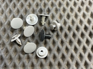 крепеж салона Kia Rio 1 поколение [рестайлинг] 2003, 1.5 л., A5D, бензин, МКПП, v9 - pewter grey, универсал, передний привод