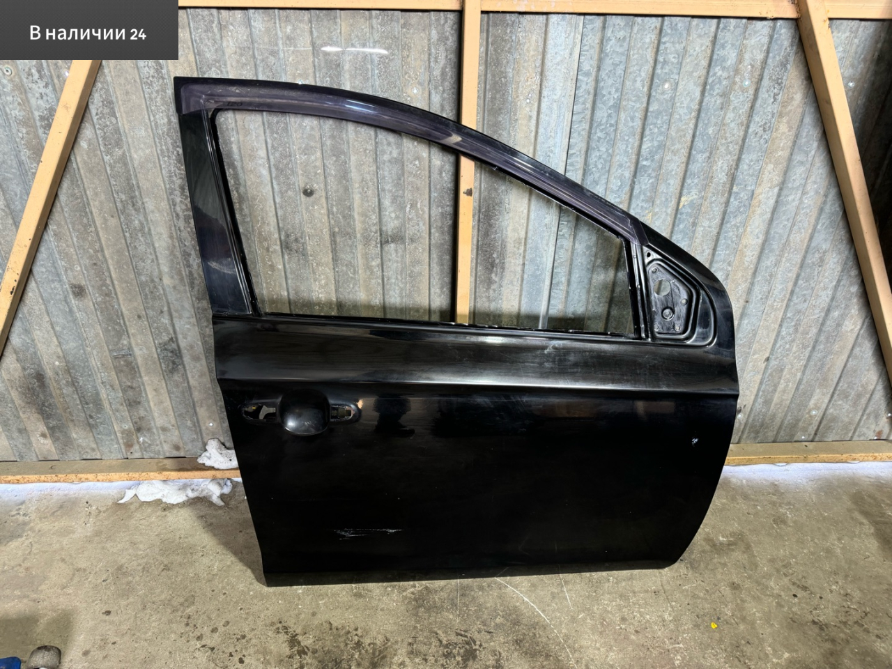 дверь передняя правая Hyundai i20 1 поколение PB 2010, 1.4 л., G4FA, бензин, АКПП, fr - black diamond черный, хетчбэк 5 дв., передний привод, 760041J000 - фото №1