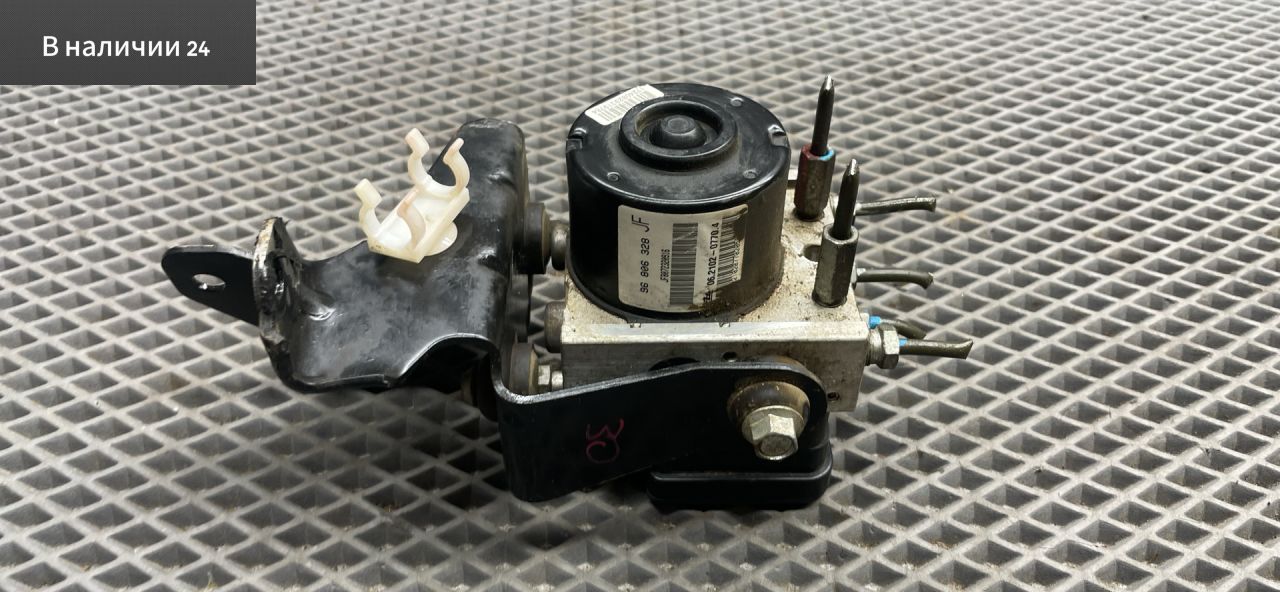 блок ABS Chevrolet Lacetti 1 поколение J200 2008, 1.6 л., F16D3, бензин, МКПП, gge - ярко красный, хетчбэк 5 дв., передний привод, 96806328 - фото №1