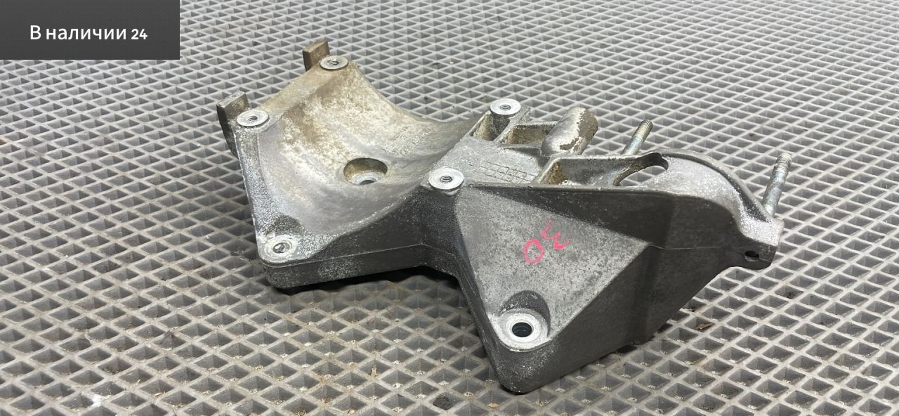 кронштейн компрессора кондиционера Chevrolet Lacetti 1 поколение J200 2008, 1.6 л., F16D3, бензин, МКПП, gge - ярко красный, хетчбэк 5 дв., передний привод, 96352822 - фото №1