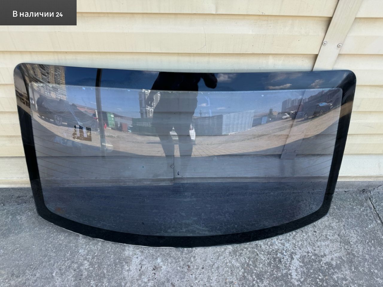 стекло заднее Kia Magentis 1 поколение GD 2003, 2.5 л., G6BV, бензин, АКПП, 5c - olive green, седан, передний привод, 871113C000, 871113C010 - фото №1