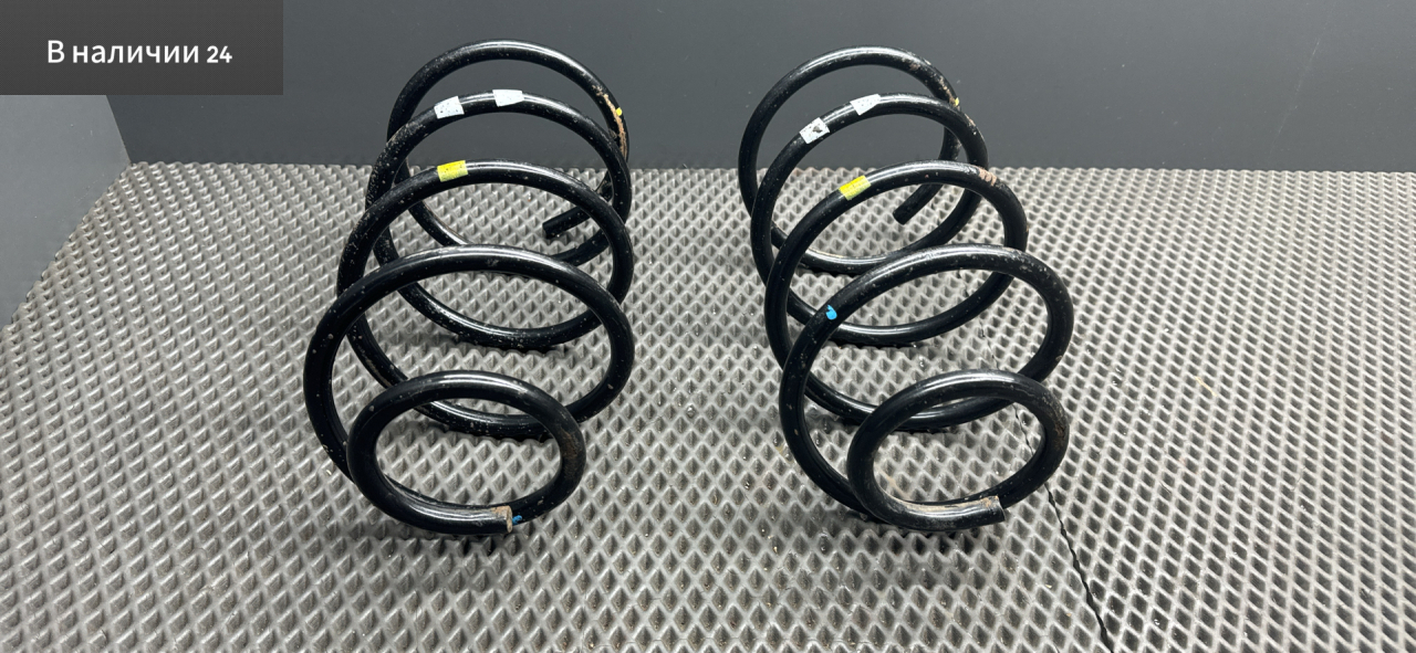 пружина передняя Kia Cerato 2 поколение TD 2009, 1.6 л., G4FC, бензин, МКПП, cеребро 3d - bright silver, седан, передний привод, 546301M000 - фото №1