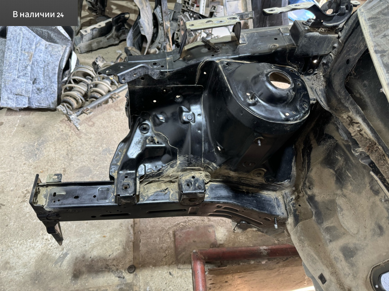 лонжерон правый Hyundai i20 1 поколение PB 2010, 1.4 л., G4FA, бензин, АКПП, fr - black diamond черный, хетчбэк 5 дв., передний привод - фото №1