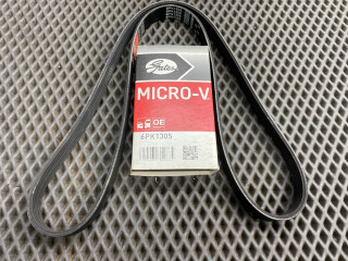 ремень приводной Mazda 3 BK 2005, 2.0 л., LF-DE, бензин, LFFF-15-909, 6PK1305