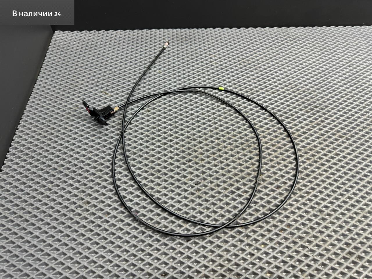 трос открывания лючка топливного бака Mitsubishi Lancer 9 поколение 2004, 1.3 л., 4G13 (8V), бензин, МКПП, a31a cool silver, седан, передний привод, MR525707 - фото №1