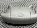 подушка безопасности водителя Kia Rio 1 поколение [рестайлинг] DC 2004, 1.5 л., A5D, бензин, АКПП, c5 - diamond silver серебро, универсал, передний привод, 0K32A57K00A08 - фото №6