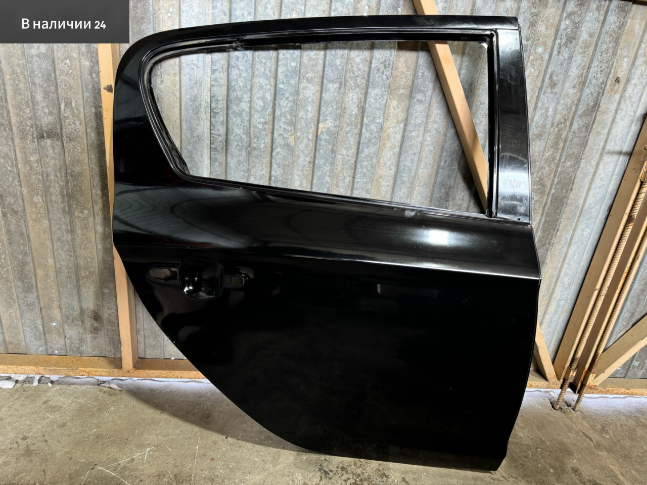 дверь задняя правая Hyundai i20 1 поколение PB 2010, 1.4 л., G4FA, бензин, АКПП, fr - black diamond черный, хетчбэк 5 дв., передний привод, 770041J000 - фото №1