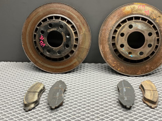 диски тормозные (комплект) Daewoo Nexia 1 поколение [2-й рестайлинг] 2011, 1.6 л., F16D3, бензин, МКПП, 60u - brighton gold, седан, передний привод, 90121445, 96101972S