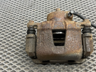 суппорт передний левый Chevrolet Lacetti 1 поколение J200 2008, 1.6 л., F16D3, бензин, МКПП, gge - ярко красный, хетчбэк 5 дв., передний привод, 96549788