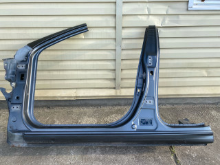 порог левый Kia Ceed 1 поколение [рестайлинг] ED 2010, 1.4 л., G4FA, бензин, МКПП, aa4 - ardor bule серый, хетчбэк 5 дв., передний привод, 711101HA00, 714011HB00