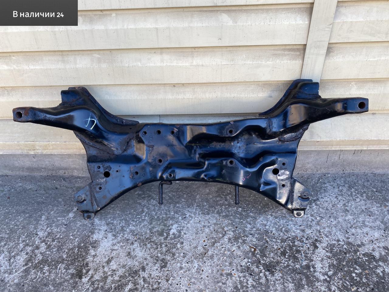 балка подвески передняя (подрамник) Mitsubishi Lancer 9 поколение 2004, 1.3 л., 4G13 (8V), бензин, МКПП, a31a cool silver, седан, передний привод, MR510285, MR403173 - фото №1