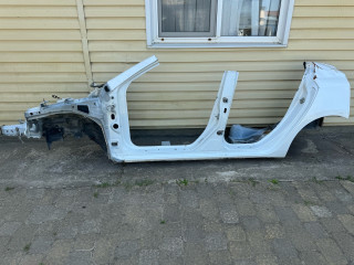 порог левый Mazda 3 2 поколение [рестайлинг] BL 2011, 1.6 л., Z6, бензин, АКПП, 34k crystal white pearl tricoat, седан, передний привод