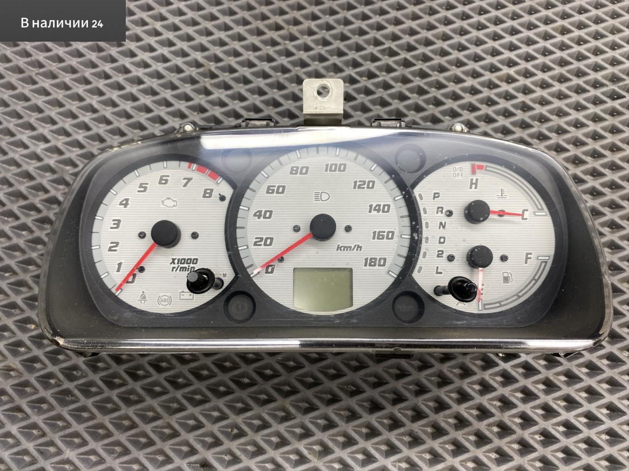 щиток приборов (приборная панель) Toyota Cami 1 поколение J122E 2001, 1.3 л., K3-VE, бензин, АКПП, 6a5 - черный, внедорожник 5 дв., задний привод, правый руль, 83010-87428 - фото №1