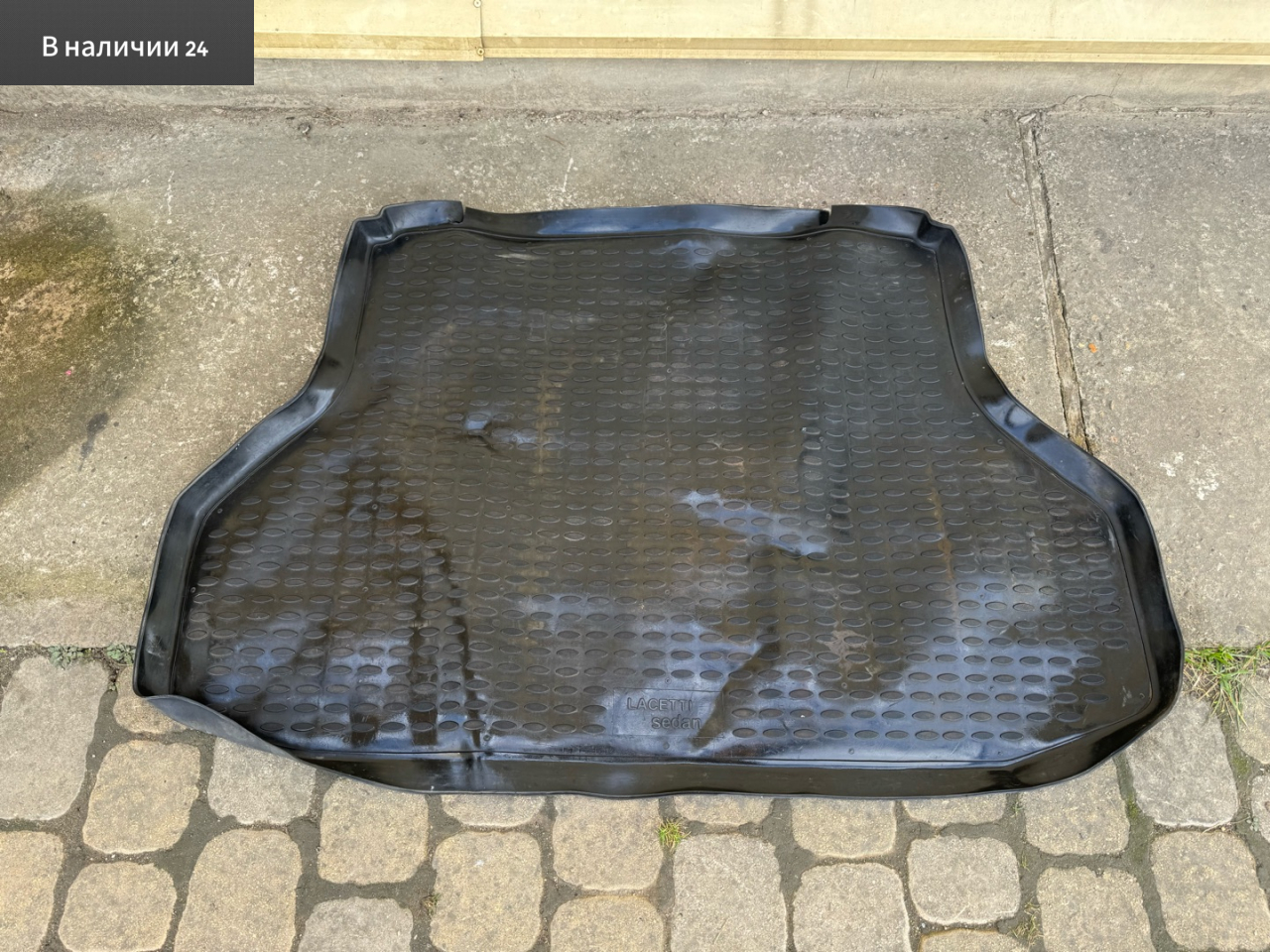 ковер багажника Chevrolet Lacetti 1 поколение J200 2007, 1.6 л., F16D3, бензин, МКПП, 87u - pearl black, седан, передний привод - фото №1