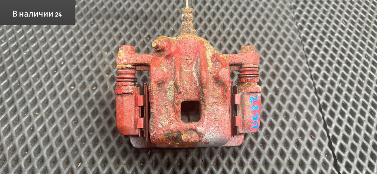 суппорт задний правый Kia Magentis 1 поколение GD 2003, 2.5 л., G6BV, бензин, АКПП, 5c - olive green, седан, передний привод, 58311-38A10 - фото №1