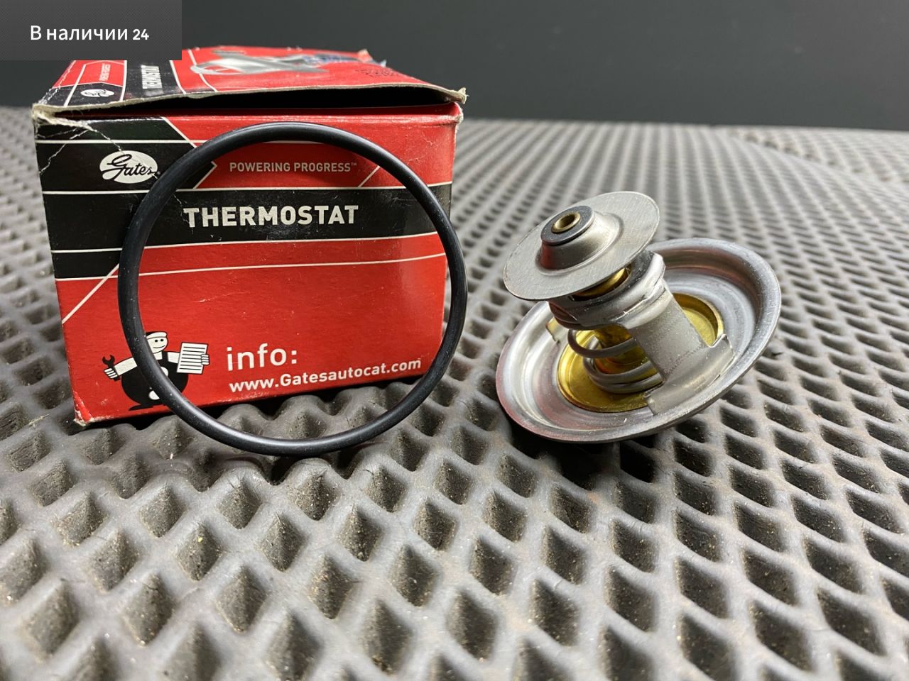 термостат Volkswagen Passat B2 1982, 2.0 л., HP, бензин, 025121113F, 069121113, TH13287G1 - фото №1