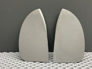 крышка торпеды боковая Kia Rio 1 поколение [рестайлинг] DC 2004, 1.5 л., A5D, бензин, АКПП, c5 - diamond silver серебро, универсал, передний привод, 84764-FD000, 84764-FD100