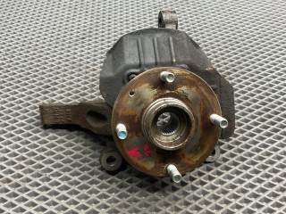 кулак поворотный левый Chevrolet Lacetti 1 поколение J200 2008, 1.6 л., F16D3, бензин, МКПП, gge - ярко красный, хетчбэк 5 дв., передний привод, 96488823, 96454297