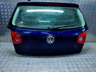 крышка багажника (дверь 3-5) Volkswagen Golf 5 поколение 2006, синий, хетчбэк 5 дв., правый руль, 1K0823155