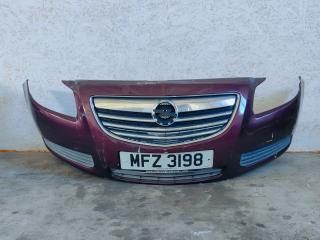 бампер передний Opel Insignia 1 поколение (A) [рестайлинг] 2013, дизель, красный, правый руль, 551004542, 13288286