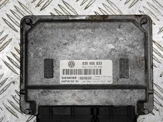 блок управления двигателем Volkswagen Polo 5 поколение 2010, 1.2 л., i, CGPA, бензин, передний привод, 03E906033