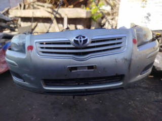передняя часть (ноускат) в сборе Toyota Avensis 2 поколение (T250) [рестайлинг] 2009, дизель, серебристый, правый руль