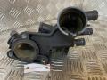 корпус термостата Volkswagen Polo 4 поколение 2003, 1.4 л., i, бензин, МКПП, 032121111AP - фото №3