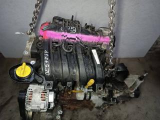 двигатель Renault Clio 2 поколение [2-й рестайлинг] 2007, 1.2 л., i, D4F 740, бензин, МКПП, передний привод, D4F740, D4F742