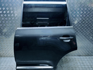 дверь задняя левая Volkswagen Touareg 1 поколение [рестайлинг] 2007, 2.5 л., TDi, BPE, дизель, АКПП, чёрный, внедорожник 5 дв., полный привод, правый руль