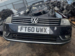 передняя часть (ноускат) в сборе Volkswagen Passat B7 2011, дизель, черный, правый руль
