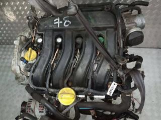 двигатель Renault Clio 3 поколение 2006, 1.6 л., i, K4M 804, бензин, МКПП, передний привод, K4M804