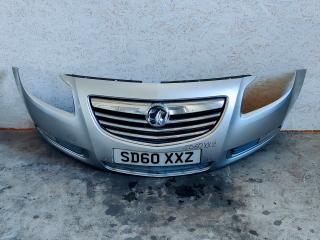 бампер передний Opel Insignia 1 поколение (A) 2010, дизель, серебристый, правый руль, 0551004542, 13288280