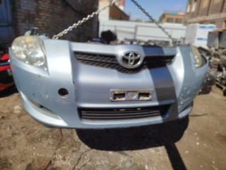 передняя часть (ноускат) в сборе Toyota Auris 1 поколение 2008, бензин, голубой, правый руль