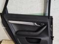 дверь задняя левая Audi A6 4F/C6 2006, 2.4 л., i, BDW, бензин, вариатор, чёрный, седан, передний привод, правый руль - фото №2