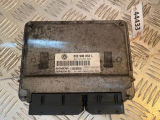 блок управления двигателем Volkswagen Polo 3 поколение [рестайлинг] 2002, 1.2 л., i, бензин, МКПП, 03E906033L