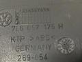 накладка на торпедо (консоль) Volkswagen Touareg 1 поколение [рестайлинг] 2008, 3.0 л., TDi, BKS, дизель, АКПП, чёрный, внедорожник 5 дв., полный привод, правый руль, 7L6857175H - фото №5