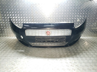 бампер передний Fiat Grande Punto 1 поколение 2006, синий