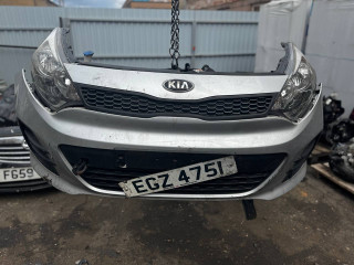передняя часть (ноускат) в сборе Kia Rio 3 поколение [рестайлинг] 2016, дизель, серебристый, правый руль