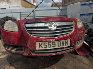 передняя часть (ноускат) в сборе Opel Insignia 1 поколение (A) 2010, дизель, красный, правый руль