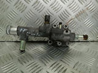 фланец (тройник) системы охлаждения Mazda Premacy 1 поколение 2001, 1.8 л., i, бензин