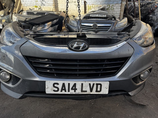 передняя часть (ноускат) в сборе Hyundai ix35 1 поколение [рестайлинг] 2014, дизель, серый, правый руль