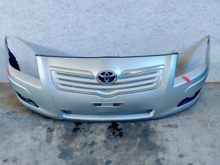бампер передний Toyota Avensis 2 поколение (T250) 2006, дизель, серебристы, правый руль, 5211905170