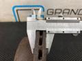 диски тормозные (комплект) Nissan X-Trail T30 2003, дизель, МКПП, полный привод, 432068H701 - фото №4