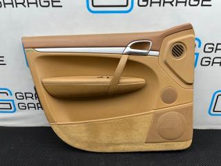 обшивка двери передняя левая Porsche Cayenne 955 2006, 2.2 л., АКПП, r6/r9a - sandweiss/белый., полный привод, правый руль, 95555512703
