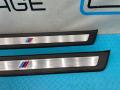 накладка на порог BMW 5 серия F07/F10/F11 F10 2012, АКПП, 416 carbon-schwarz (черный), задний привод, правый руль, 51478050053 - фото №4