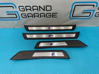 накладка на порог BMW 5 серия F07/F10/F11 F10 2012, АКПП, 416 carbon-schwarz (черный), задний привод, правый руль, 51478050053