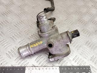 фланец (тройник) системы охлаждения Volkswagen Golf 4 поколение 2002, 1.9 л., дизель, 038121133A, 028121145B